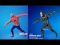 fortnite kafka hibino kaiju no. 8 doing glitched built in emotes and funny dances シ