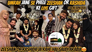 Umrah Jane Se Phele Zeeshan Or Rashida Ke Liye Gift😍Saudi Arabia❤️Aman Uzma Surprise🥰Aman’s Family