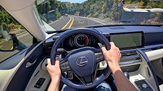 2024 Lexus LC 500 Convertible - POV Backroad Blast (Binaural Audio)