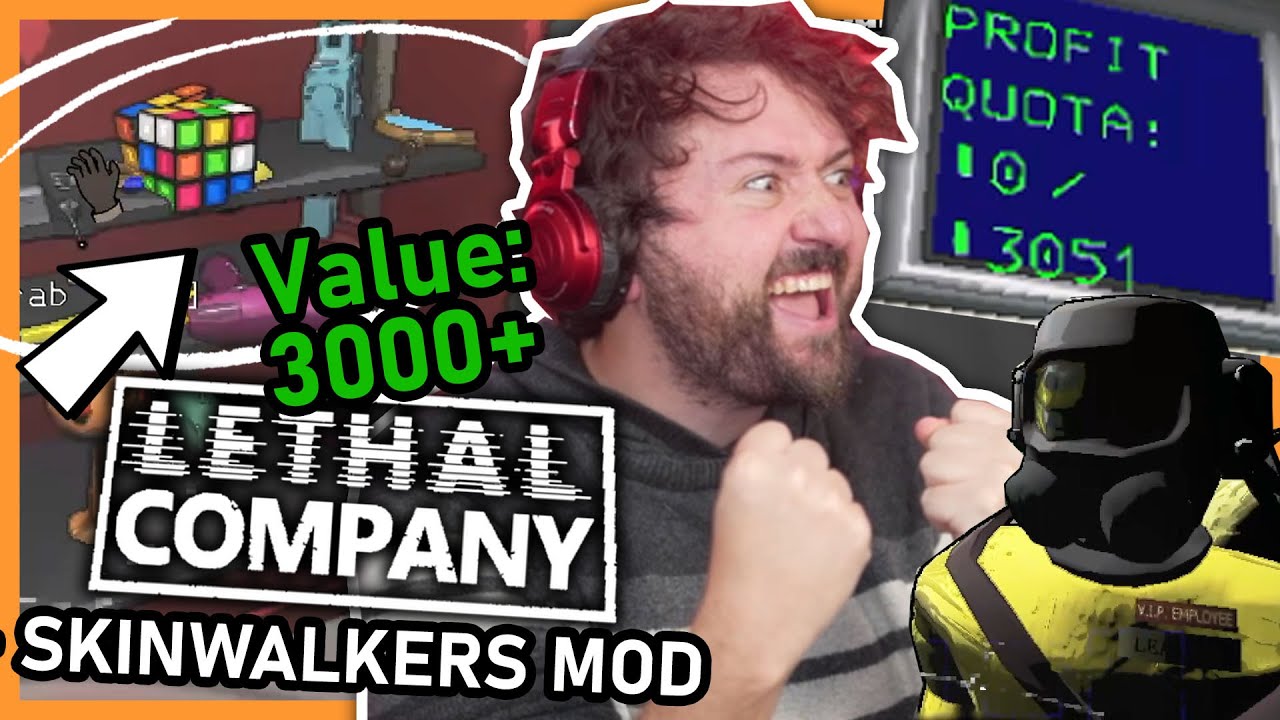 Our LEGENDARY 3000+ High Stakes Quota Run | Lethal Company Skinwalkers ...