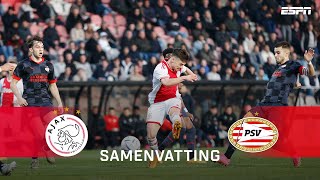 Doelpuntenregen in Amsterdam: 9️⃣ goals met een paar beauty's 😍 | Samenvatting Jong Ajax - Jong PSV