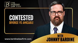 Contested Divorce vs. Amicable