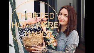 THRIFTED HOMEWARE HAUL || Kate-Louise