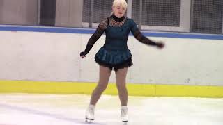 Kaunas Ice Christmas Cup 2019  Adult Artistic Skating Ladies  ПП 2 Jacqueline WADSWORTH GBR