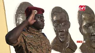 🇧🇫15 octobre 1987  le Capitaine Traoré rend hommage au Capitaine Sankara