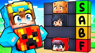 Rating YOUTUBERS in Minecraft!