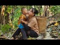 Single Mother harvests melons and sells them at the market with her daughter | Duyên SIngle Mom