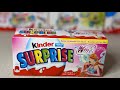 Winx Club Kinder Surprise Egg 2012 Collection Unboxing