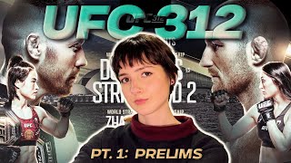 UFC 312 Du Plessis vs Strickland 2│PT. 1 PRELIMS Predictions