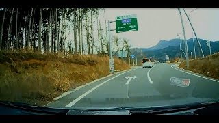 【車載ドラレコ】国道138号～[E1]東名高速 足柄SA/スマートIC[一般道経由]　Access for the highway smart interchange in Gotemba