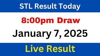 STL Result Today 3rd Draw January 7, 2025