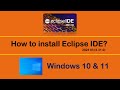 How to install Eclipse IDE? #eclipse #javaide #java #stepbystepguide #ide