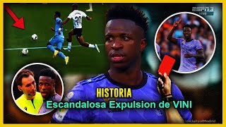 ❌ Así Fue  Como VINICIUS JR Perdió los Papeles para ser Expulsado | La Historia Completa