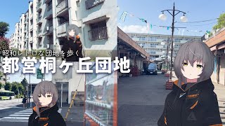 東京・赤羽にある桐ヶ丘団地と商店街をぼっち散歩する【昭和レトロ団地】