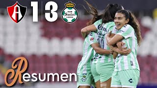 ATLAS 1-3 SANTOS J1 | Poderoso inicio de las Guerreras