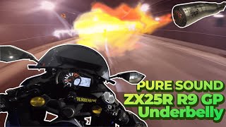 Pure Sound ZX25R R9 GP Underbelly Exhaust #zx25r