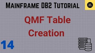 SQL Table Creation Using QMF - Mainframe DB2 Practical Tutorial - Part 14