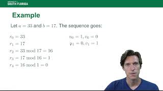 The Extended GCD Algorithm