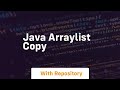 java arraylist copy