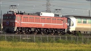 【初秋】団臨 寝台列車カシオペア紀行　東鷲宮～栗橋　2016.9.3