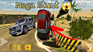 Mega Highway🛣️ Stunt In Bolero 🆚 Longer Scarpio 😱 // Stunt in Raceing Car'car wala 🎮game car wala 🎮🎮