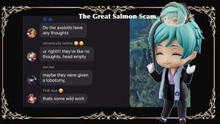 TWST Texting Story || The Great Salmon Scam