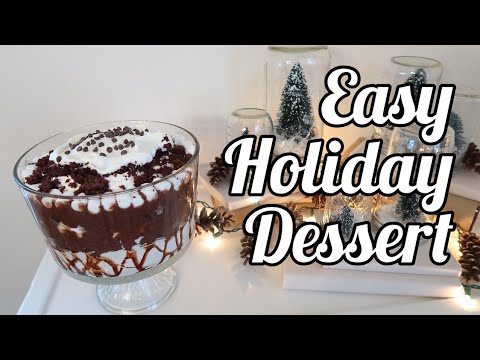 Super Easy Holiday Dessert Youtube