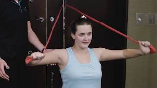 Shoulder Injuries Treated Using Cando Exercise Band - Lara Physiotherapy