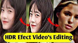 Hdr Cc Editing | Hdr & Brown Cc Effect Video Editing In Inshot | #te
