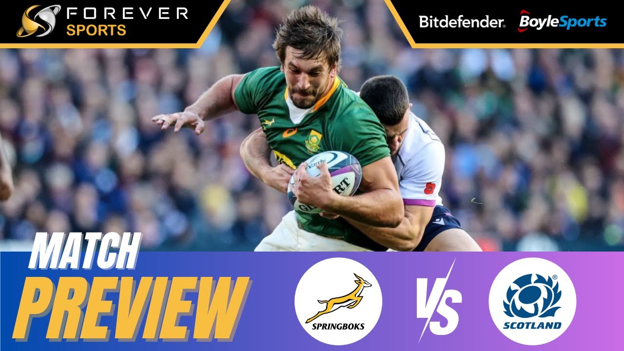 SPRINGBOKS OUT TO BULLY SCOTLAND! | South Africa Vs Scotland Preview ...