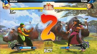 SSF4 AE2012 Top 8 - DaFeetLee vs TS Sabin - East Coast Throwdown 2014