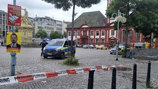 Vários feridos em esfaqueamento em Mannheim, na Alemanha. Agressor foi neutralizado pela polícia