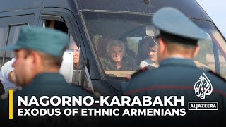 Ethnic Armenians expected to flee Nagorno-Karabakh after Azeri victory