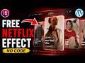 How to Build a Modern Netflix Slider with Elementor Wordpress