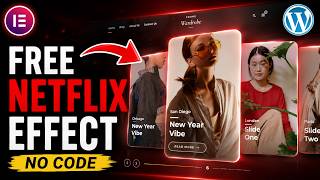 How to Build a Modern Netflix Slider with Elementor Wordpress