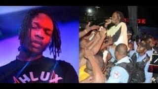 Viral moment Naira Marley slapped a fan at Zlatan ibile live concert