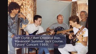 Jeff Clyne / Ben Crosland Duo play \