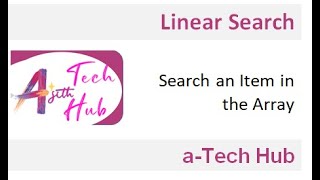 Mastering Arrays: Linear Search from Scratch in C Programming| malayalam