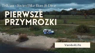 Pierwsze przymrozki - podróż, praca, treningi, kąpiele...