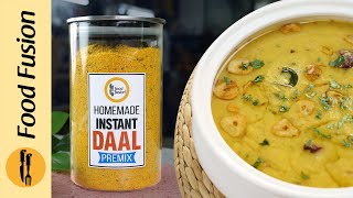 Homemade Instant Daal Premix - 👉Make and store Recipe by Food Fusion