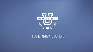 Procurement U: Learn, Innovate, Achieve