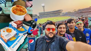 Eden Gardens Kolkata Match day || Stadium Food tour Expensive but 😨 || paisa Wasool 🙌 IND vs SL