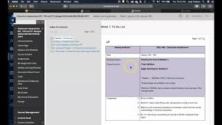 EDEL 445 - How to Navigate our Bb Course