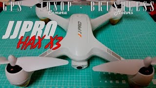 JJRC - JJPRO HAX X3- Brushless Entry Level GPS Drone w/1080p + WiFi FPV