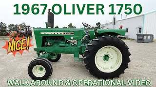 1967 Oliver 1750 Tractor Walk Around \u0026 Operational Video    $13,900