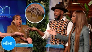 Ciara and Normani Face Their Spider Fears