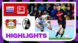 Bayer Leverkusen v Freiburg | Bundesliga 23/24 | Match Highlights