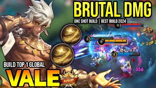 VALE BEST BUILD 2025 | BUILD TOP 1 GLOBAL VALE GAMEPLAY | MOBILE LEGENDS✓