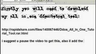 Ddos Tutorial Tool & Botnet Setup
