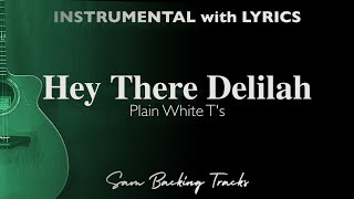 Hey There Delilah - Plain White T's (Acoustic Karaoke)